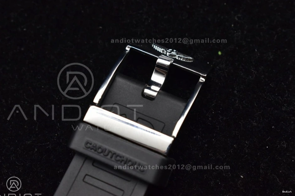 Dial With Bezel A2824 Edition Superocean Automatic On Black Orange 1:1 Strap 44 And Rehaut Best Black Rubber BLSF 1105